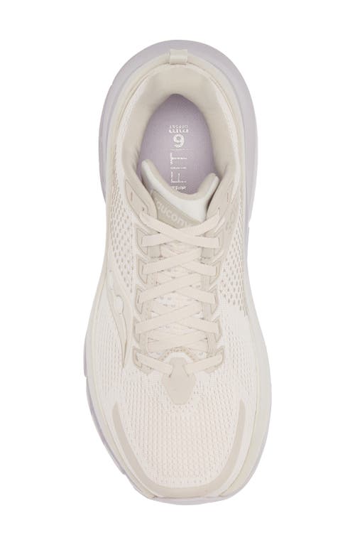 Saucony Guide 17 Running Shoe In Moon/heather