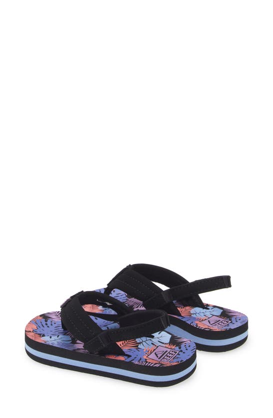 Shop Reef Kids' Little Ahi Flip Flop In Purple