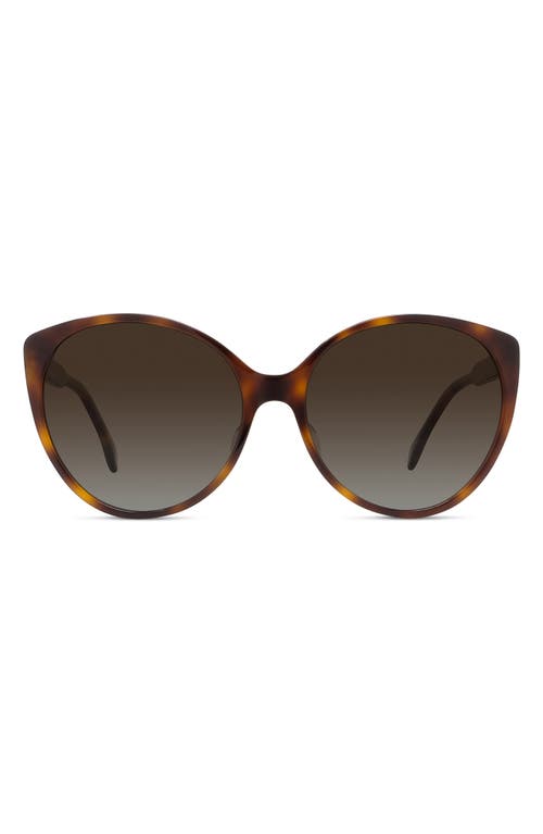 Fendi The  Fine 59mm Round Sunglasses In Black