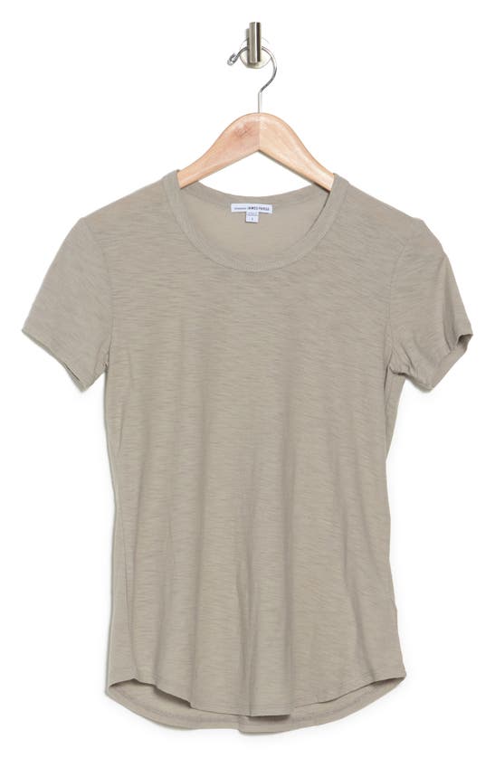 James Perse Crewneck Tee In Mineral