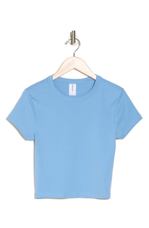 Shop Abound Short Sleeve Baby Tee In Blue Topsail