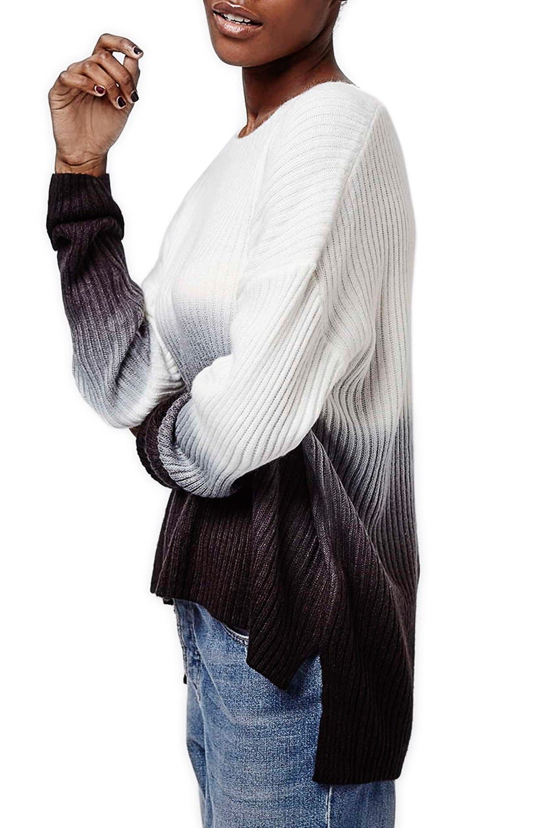 Dip Dye Pullover Sweater Nordstrom