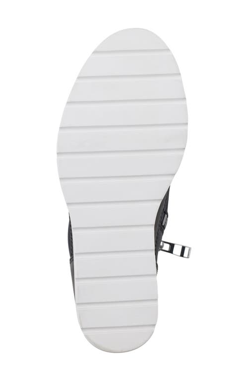 Dkny Cove Platform Wedge Bootie In Black