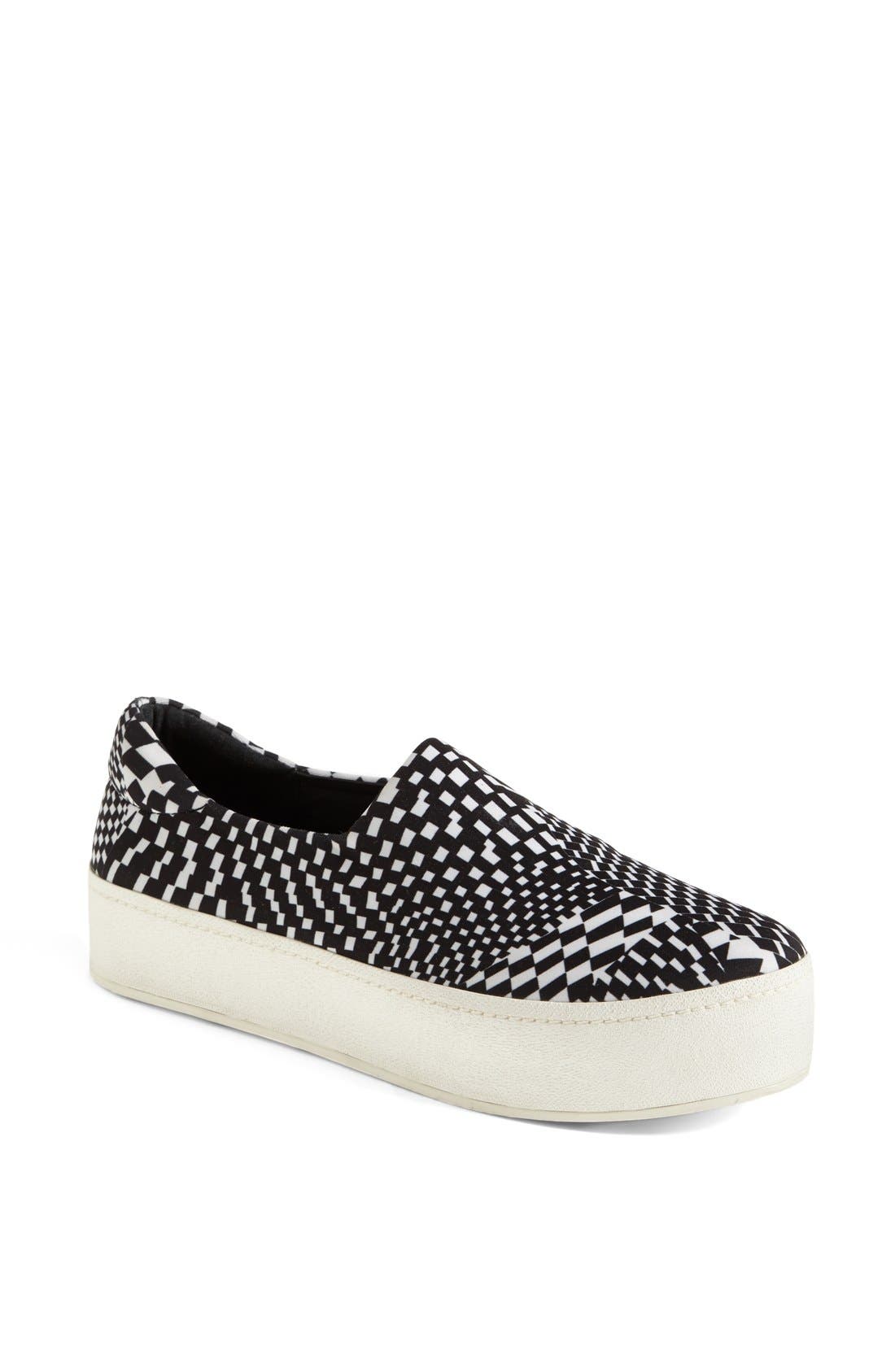 opening ceremony slip on platform sneakers