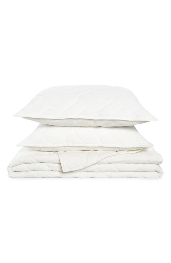 Ugg Aileen Cotton Quilt Set In White
