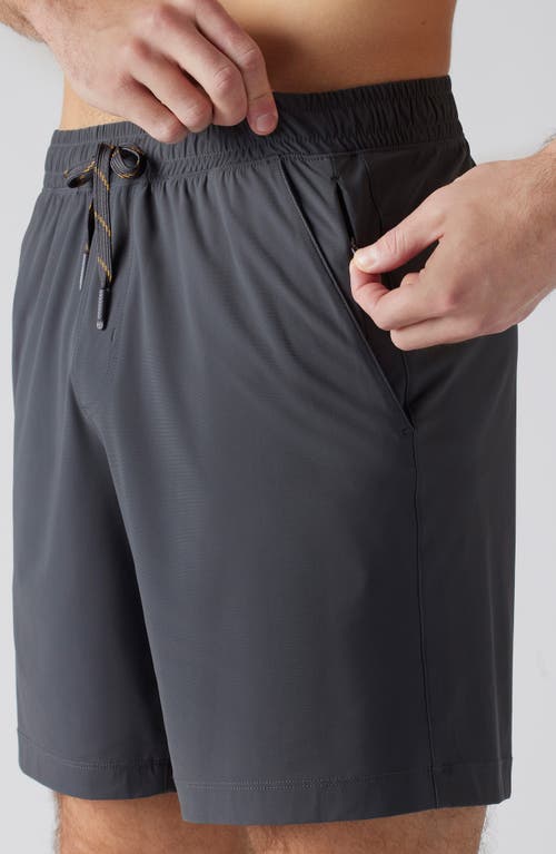 Rhone Pursuit 7-inch Unlined Training Shorts In Asphalt