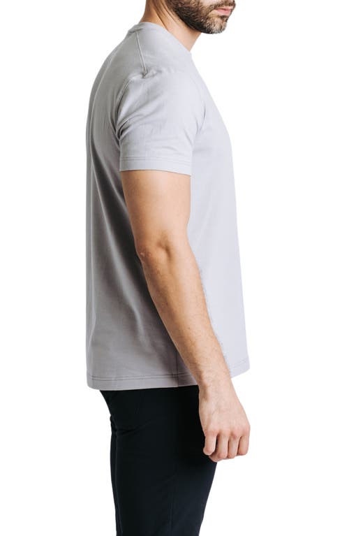 Shop Western Rise Cotton Blend Jersey T-shirt In Fog