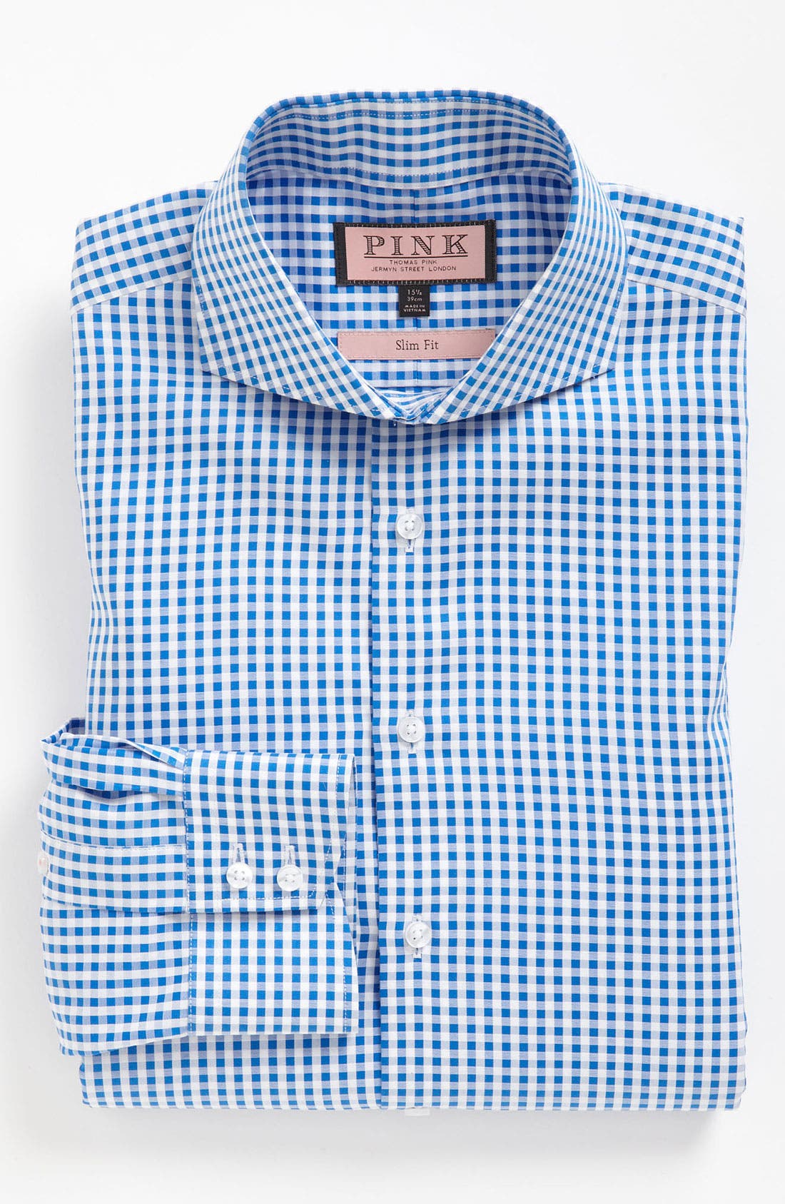 Thomas Pink Slim Fit Dress Shirt Nordstrom