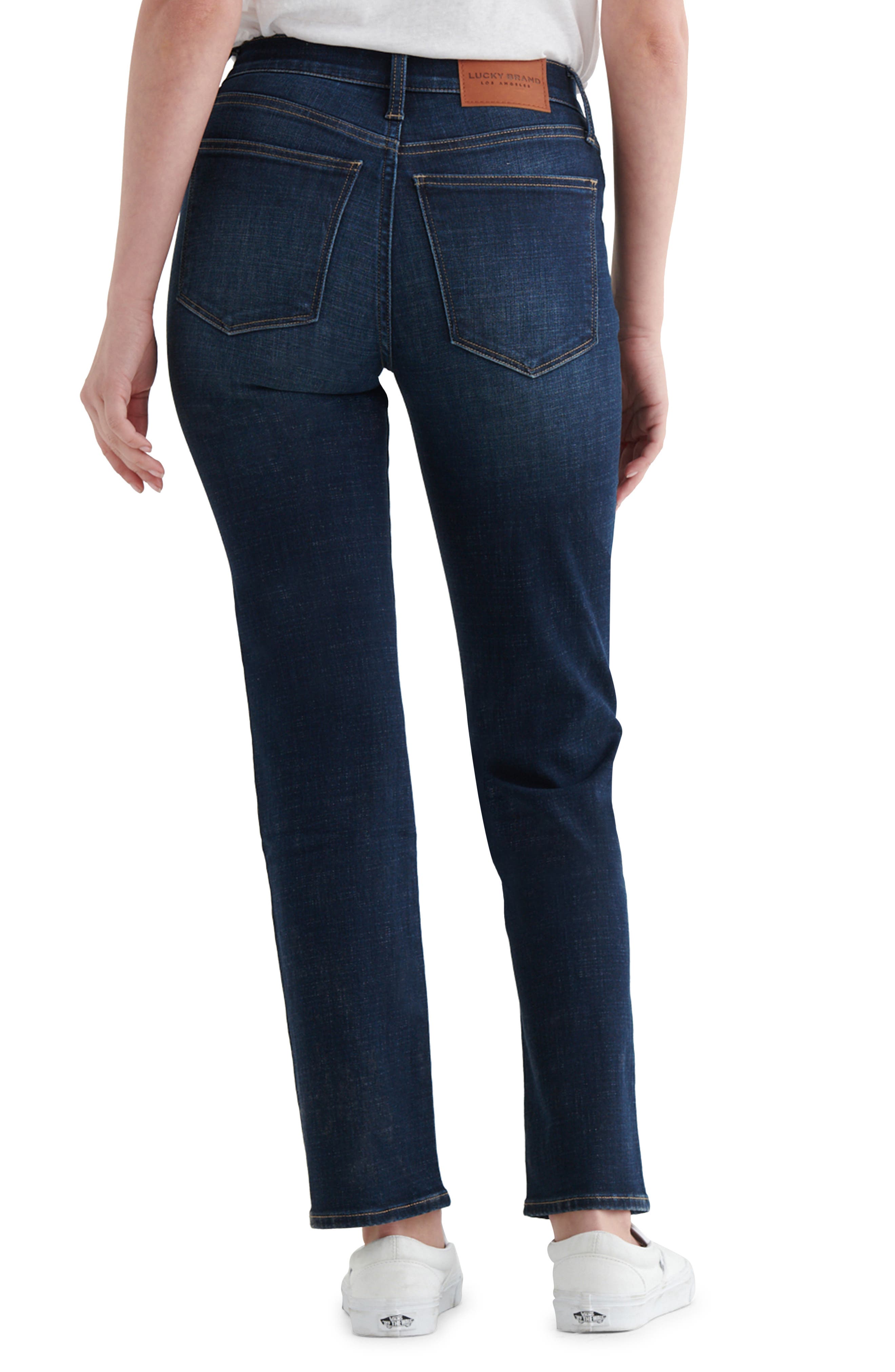 Lucky Brand Zoe Straight Leg Jeans 