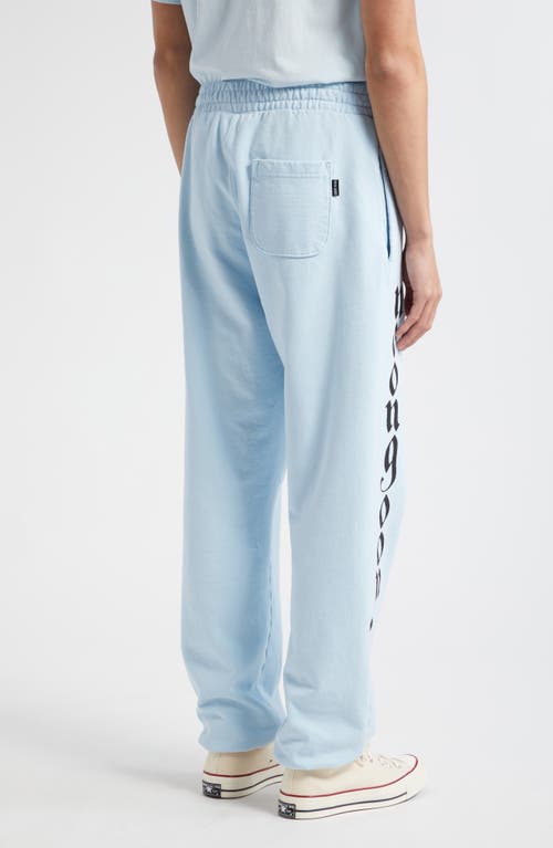 Noon Goons X Disney Vacation Cotton Fleece Sweatpants In Baby Blue