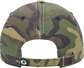 Packers top camo hat