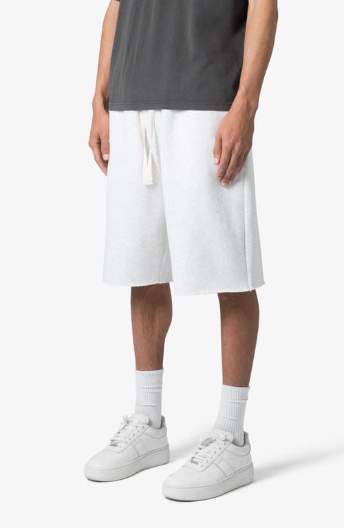 Mnml Ultra Baggy Sweat Shorts In Heather Grey