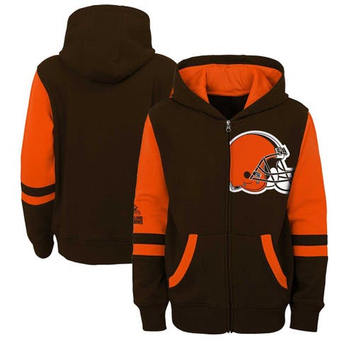 Nike Prime Logo Therma Hoodie Cleveland Browns Brown