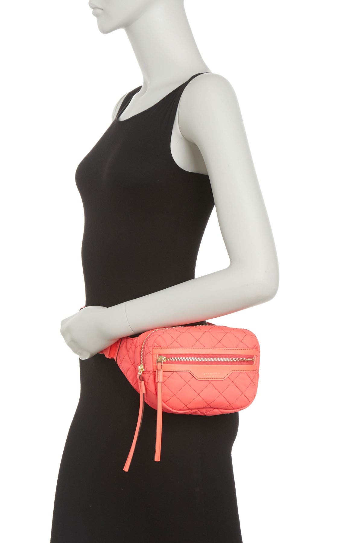 tory burch perry quilted nylon belt bag