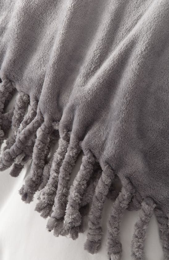 Shop Nordstrom Bliss Oversize Throw Blanket In Grey Pearl