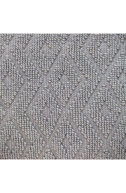 Parkland Collection Sorrel Hand-woven Accent Pillow In Gray