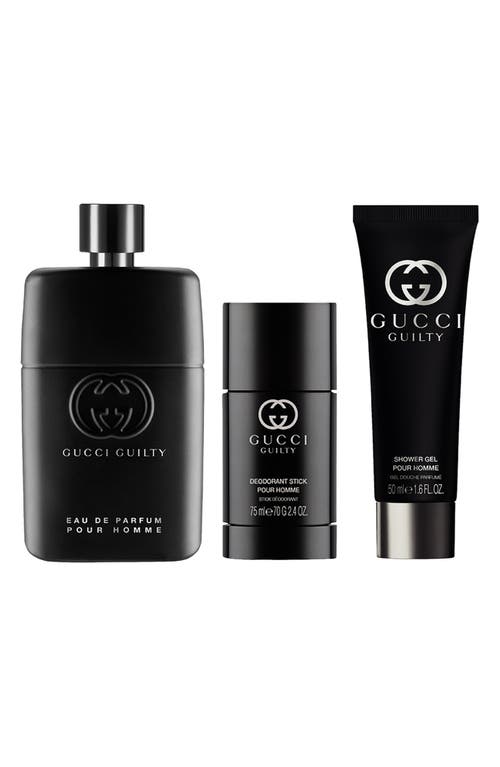 Men's 3-Piece Guilty Pour Homme Eau de Parfum Gift Set $162 Value