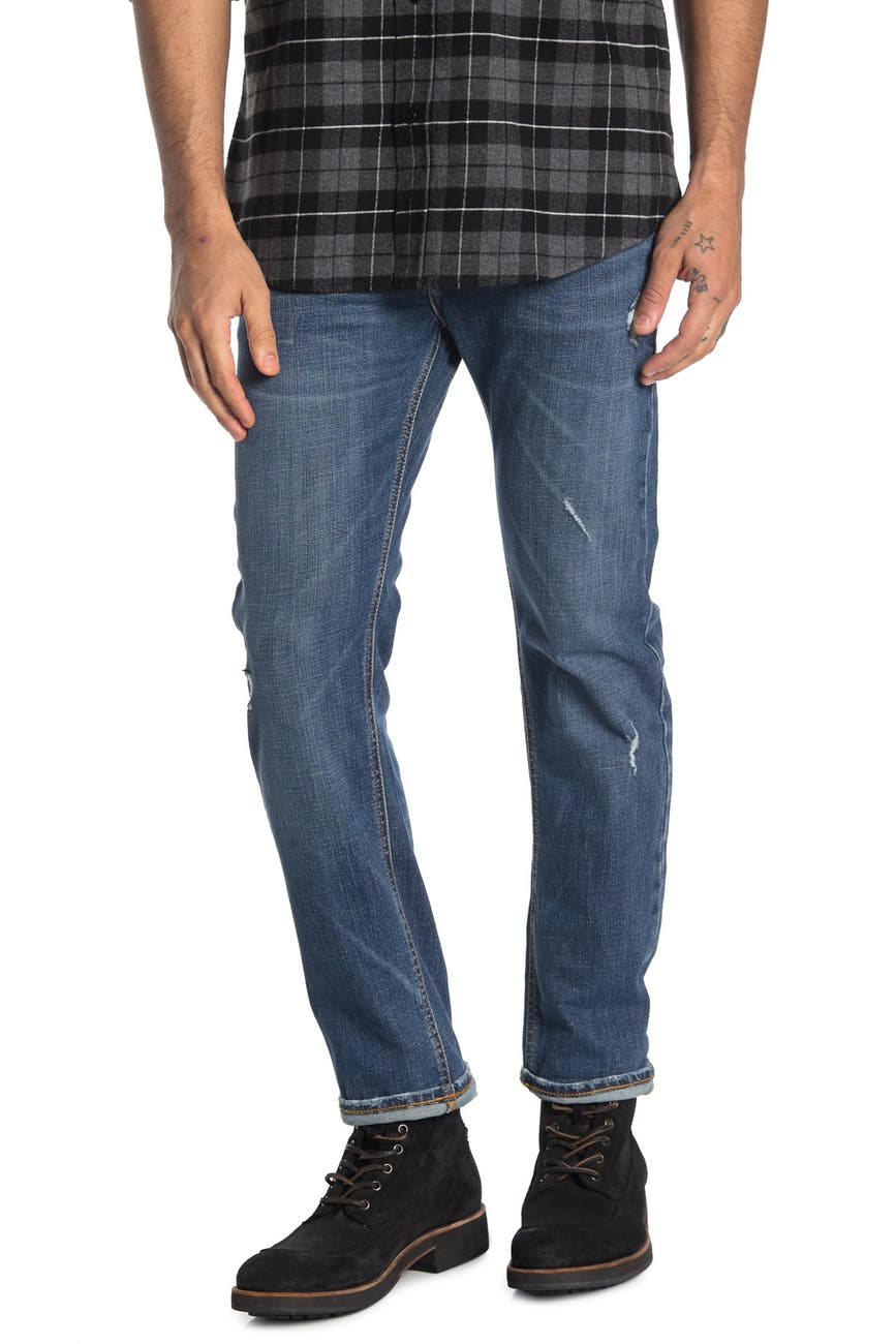 Outland Denim | Ranger Distressed Slim Tapered Jeans | Nordstrom Rack