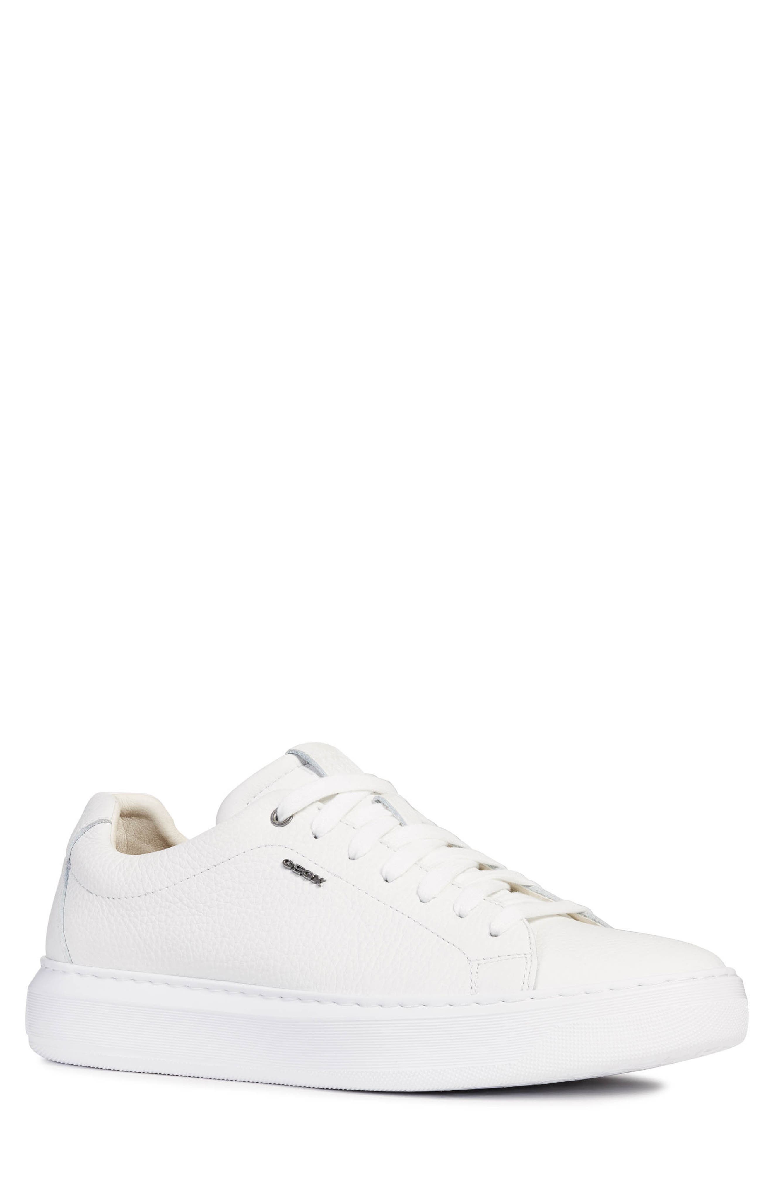 geox white sneakers