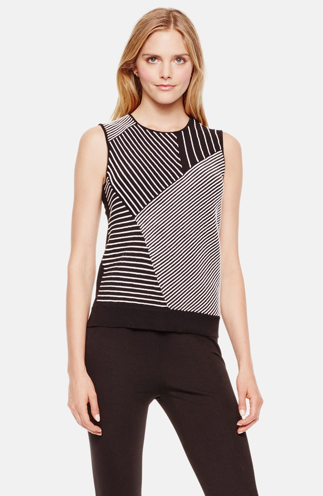 vince camuto ottoman detail sweater dress