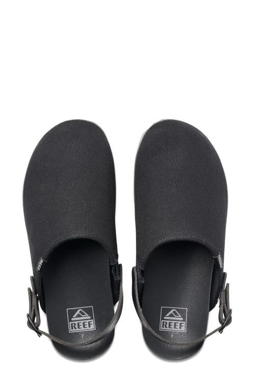 Reef Cushion Sage Platform Clog In Black/black