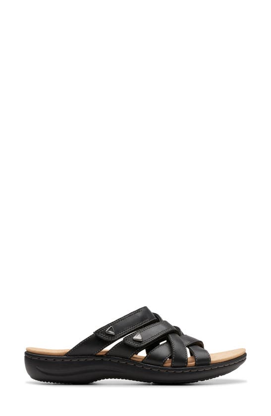 Shop Clarks ® Laurieann Bali Sandal In Black Leather