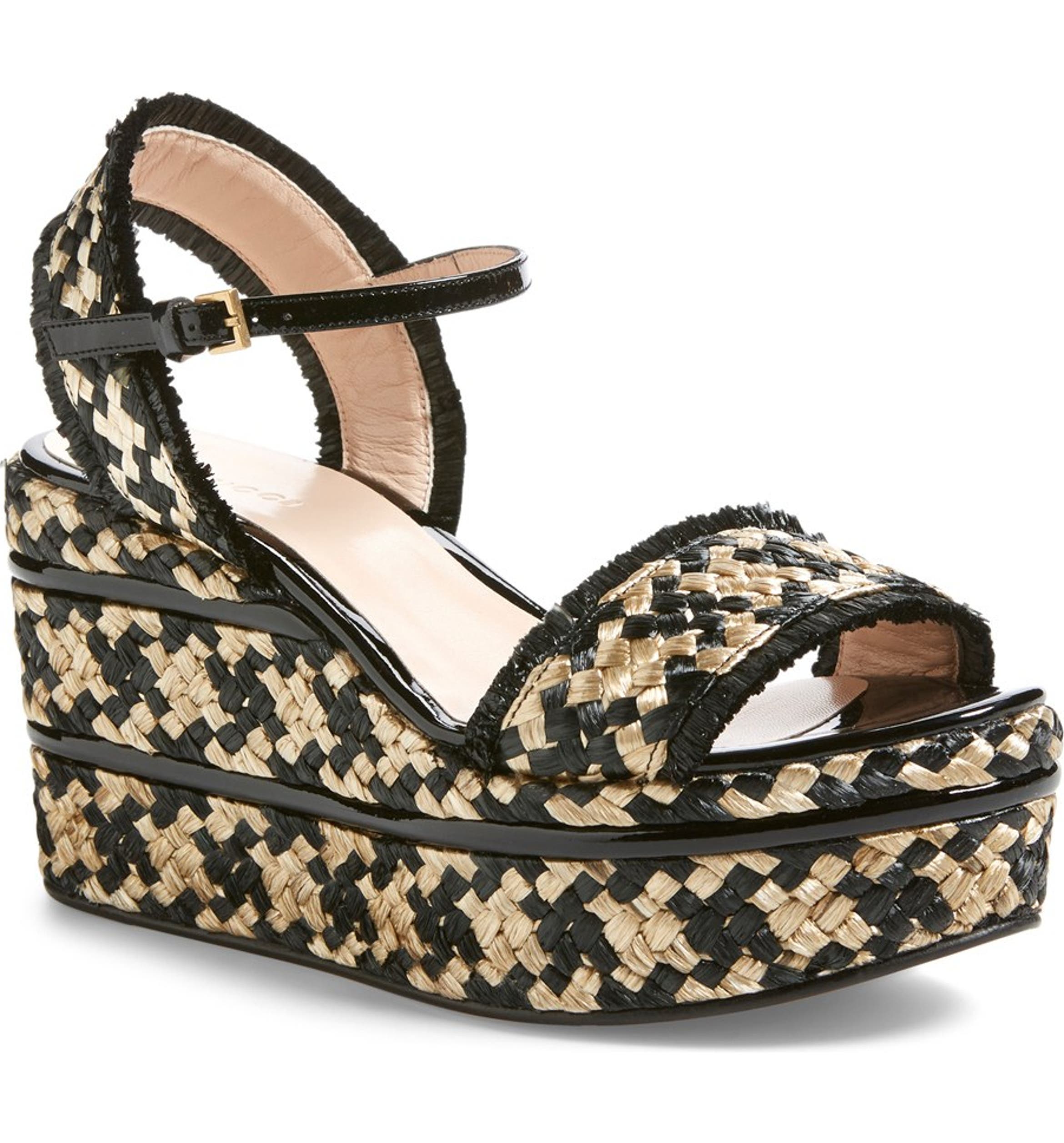 Gucci 'Maya' Wedge Platform Sandal (Women) | Nordstrom