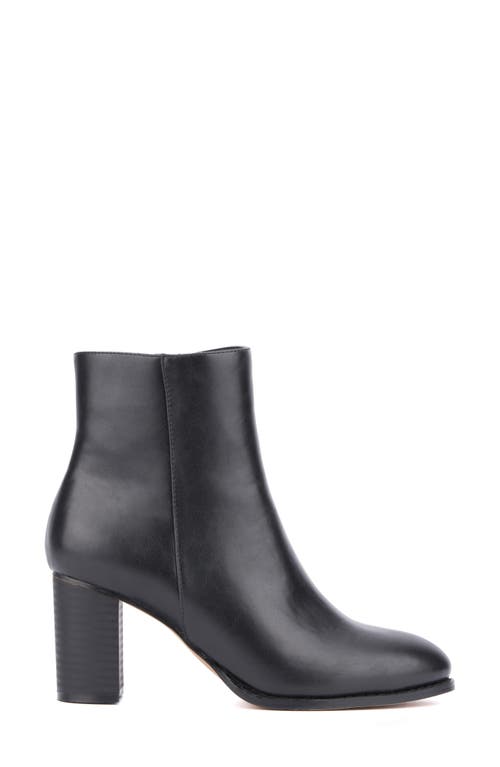 New York And Company Jadyn Side Zip Ankle Bootie In Black