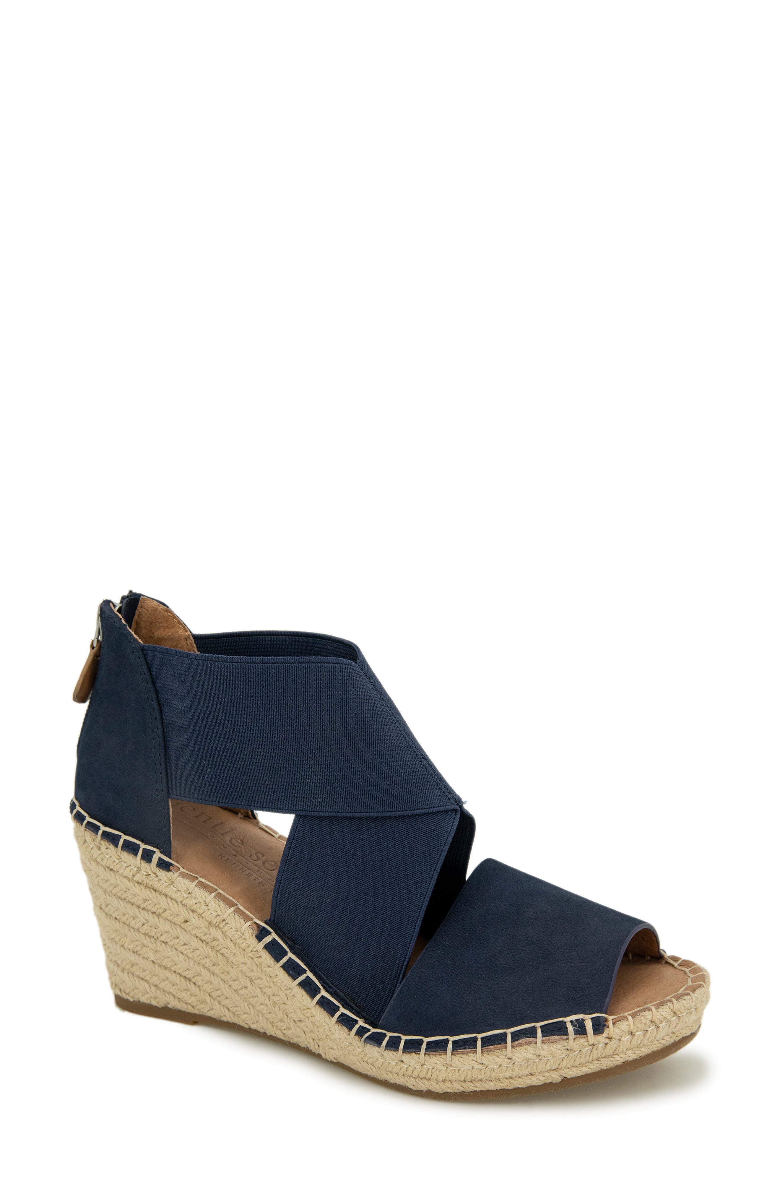 pale blue wedge sandals