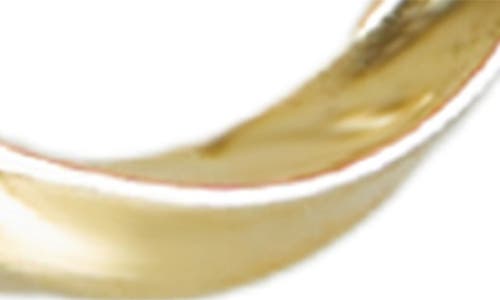 Argento Vivo Sterling Silver Set Of 2 Hoop Earrings In Gold