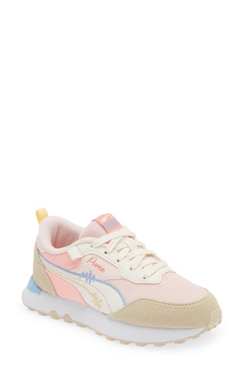 PUMA Kids' Rider FV Sneaker in Frosty Pink-Warm White at Nordstrom, Size 13.5 M