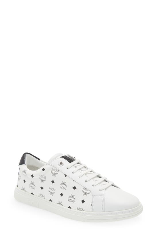 Shop Mcm Terrain Sneaker In White