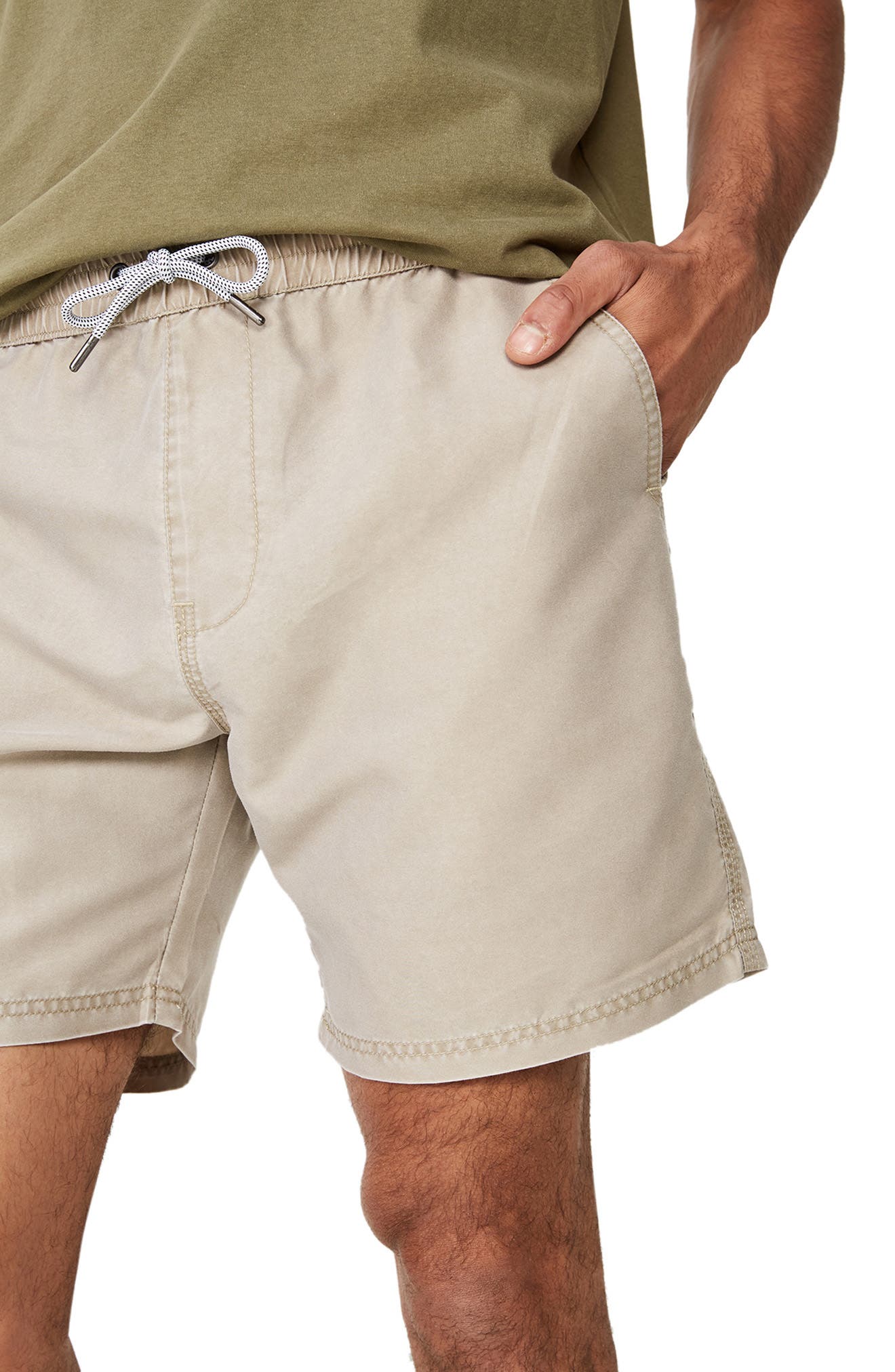 Shop Cotton On Kahuna Pull-on Shorts In Vintage Natural