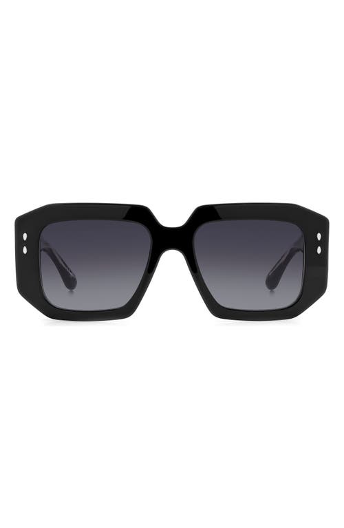 Isabel Marant 53mm Gradient Square Sunglasses in / Shaded at Nordstrom