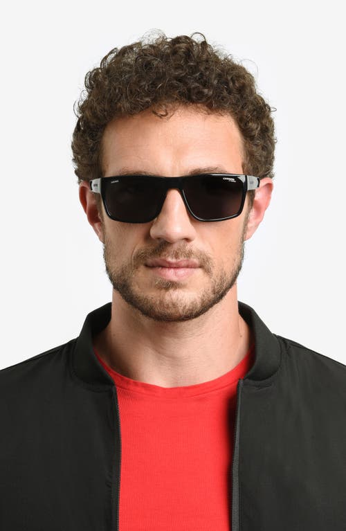 Carrera Eyewear X Ducati 59mm Rectangular Sunglasses In Black/grey
