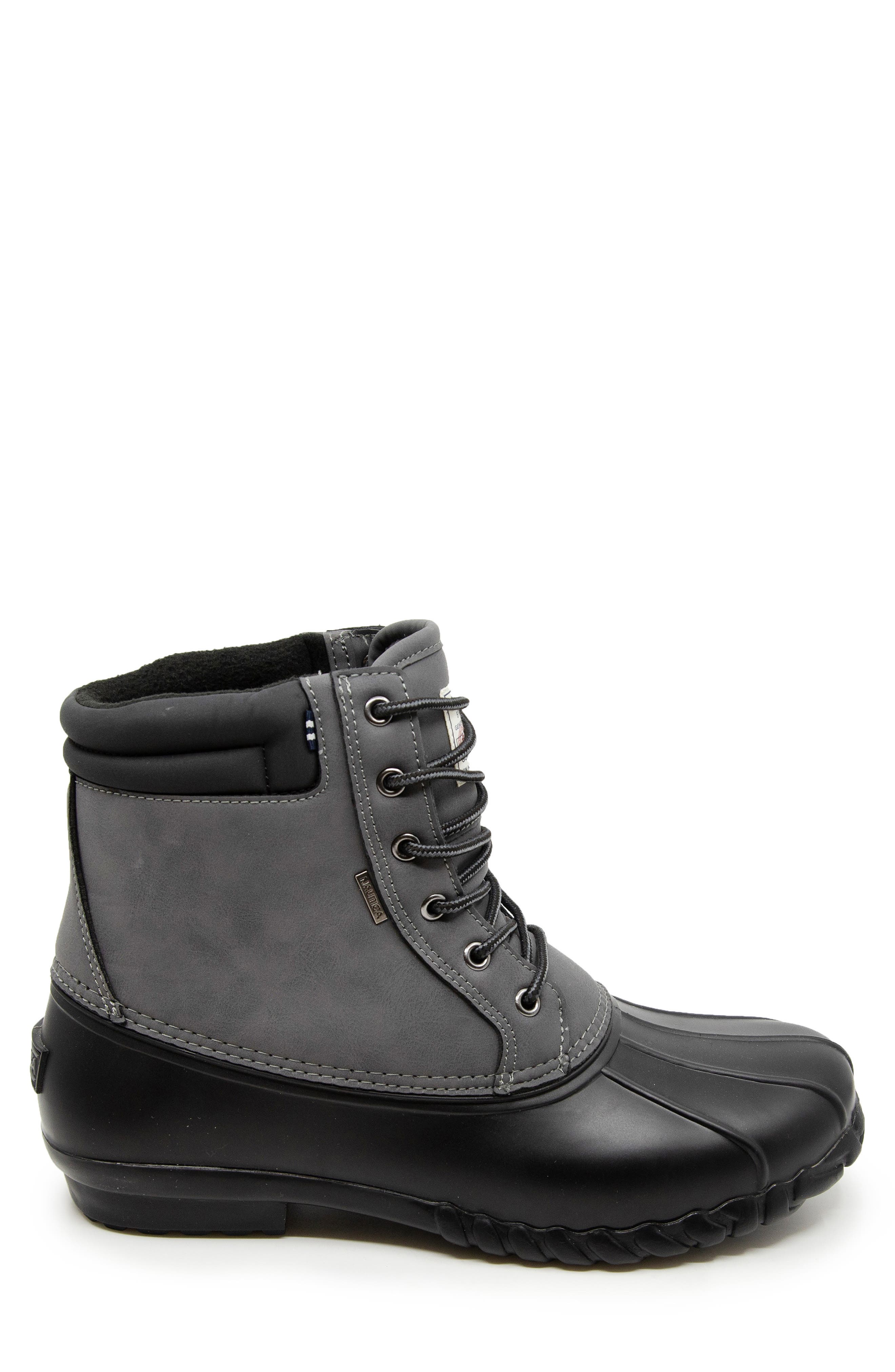 Nautica Channing Duck Boot - Men's - Charcoal/Black
