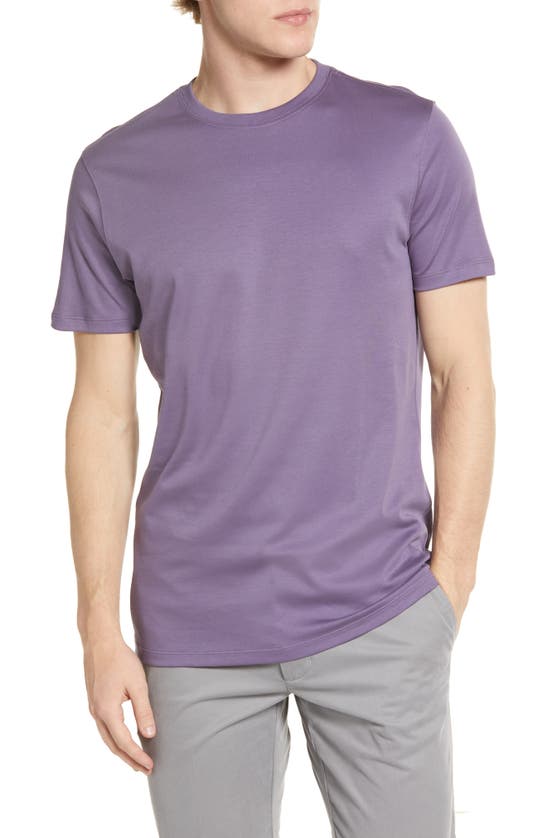 Robert Barakett Georgia Crewneck T-shirt In Warm Purple