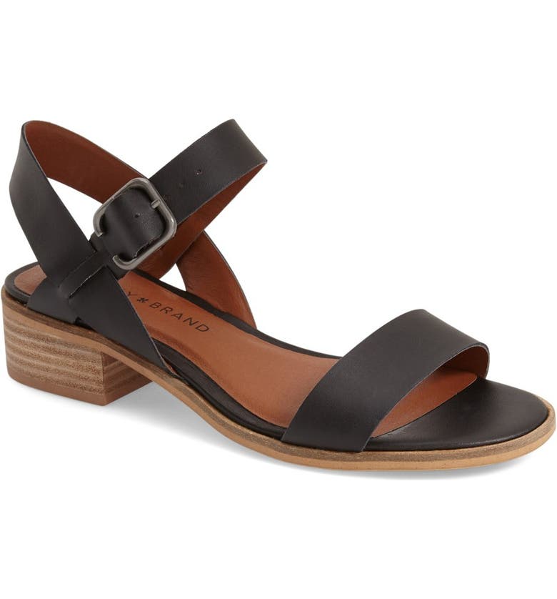 Lucky Brand 'Toni' Stacked Heel Sandal (Women) | Nordstrom
