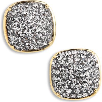 Kate Spade New York Pave Small Square Stud Earrings