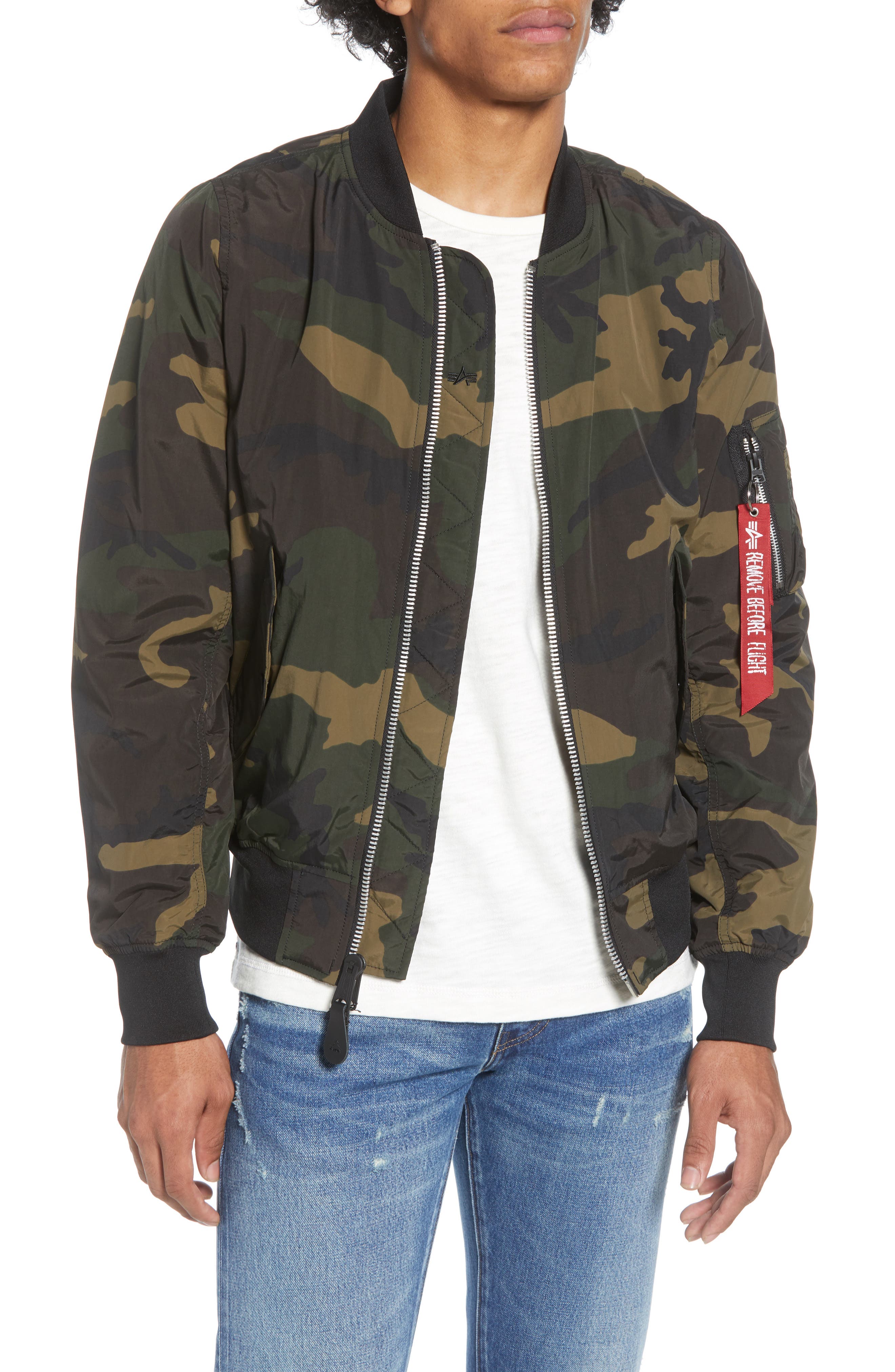 woodland reversible jacket