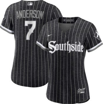 Nike Women's Nike Tim Anderson Black Chicago White Sox City Connect Replica  Player Jersey