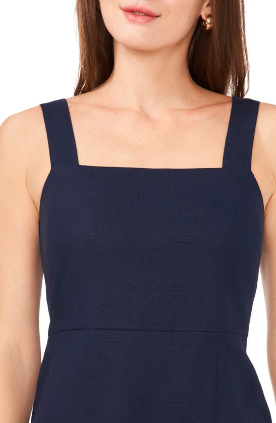 Shop Halogen (r) Square Neck Sheath Dress In Classic Navy Blue