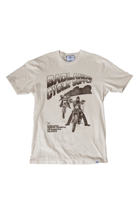 Shop Kid Dangerous Badlands Cycle Supply Graphic T-shirt In Natural