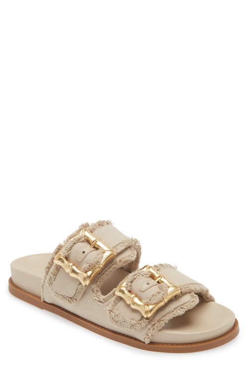 Schutz Enola Slide Sandal Oyster at Nordstrom,