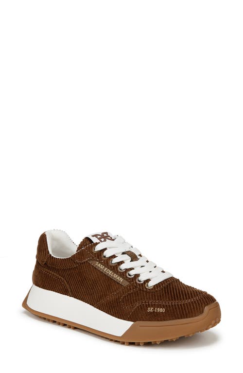 Sam Edelman Layla Sneaker In Cinnamon