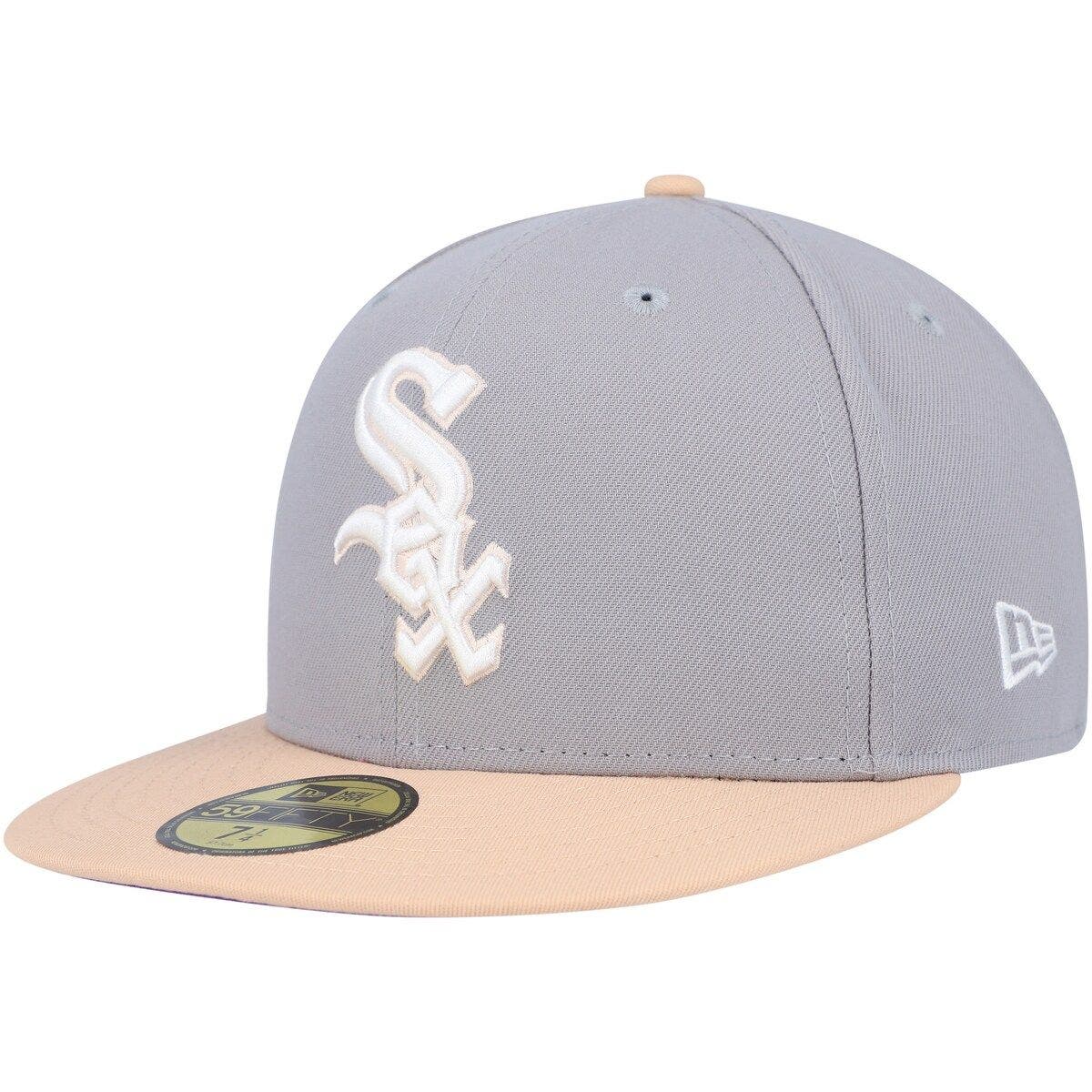 New Era Men's New Era Gray/Peach Chicago White Sox 1950 All-Star Game  Purple Undervisor 59FIFTY Fitted Hat | Nordstrom