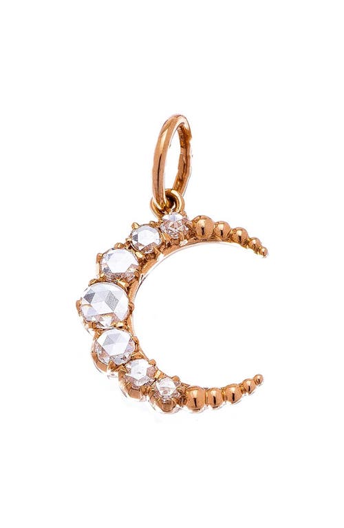 Sethi Couture Crescent Diamond Pendant in Rose at Nordstrom