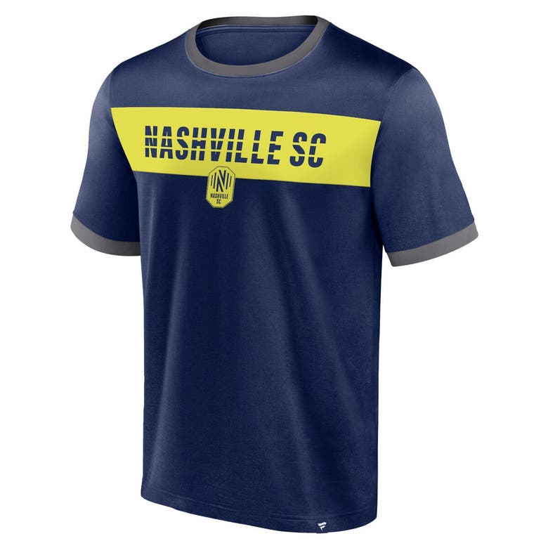 Shop Fanatics Branded Navy Nashville Sc Advantages T-shirt