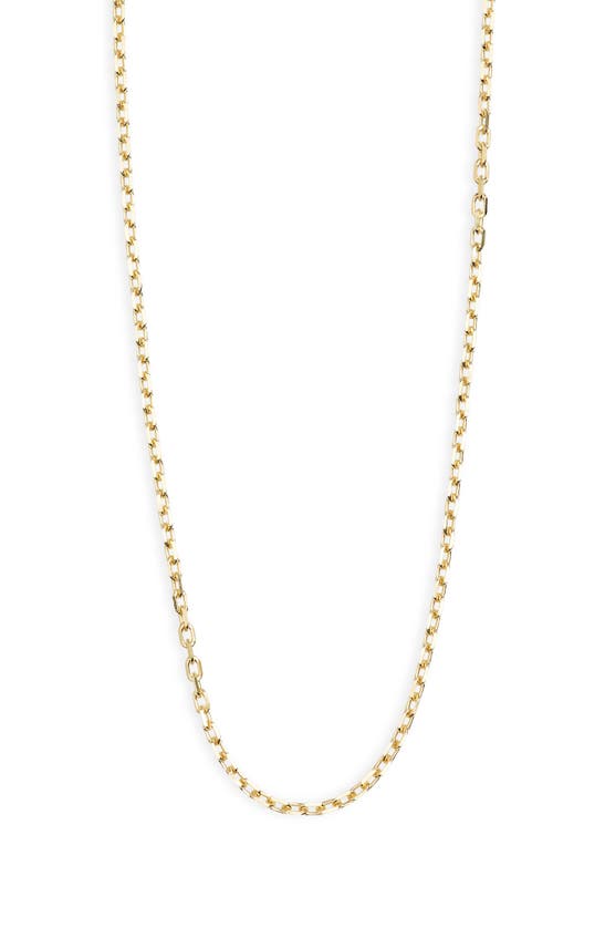 Argento Vivo 18k Gold Plated Sterling Silver Chain Necklace In Gold
