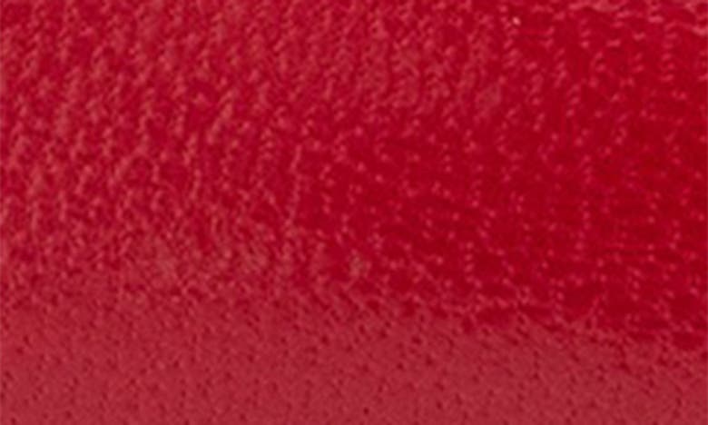 Shop Aerosoles Minetta Almond Toe Pump In Racing Red Leather